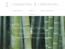 Tablet Screenshot of lowenthal-hawaii.com